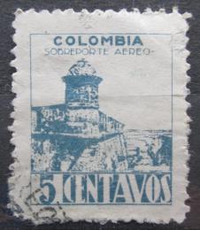 Poštová známka Kolumbia 1945 Pevnost San Sebastian Mi# 466