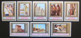 Poštové známky Umm al-Kuvajn 1972 Starovìká Persie Mi# 633-38