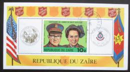 Poštová známka Kongo Dem., Zair 1980 Armáda spásy Mi# Block 34 Kat 8.50€ 