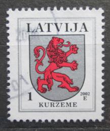 Poštová známka Lotyšsko 2002 Znak Kurzeme Mi# 371 C VII