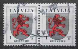 Poštové známky Lotyšsko 2007 Znak Kurzeme pár Mi# 371 D X