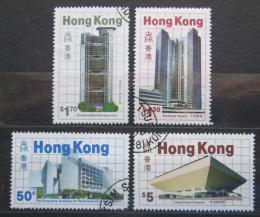 Poštové známky Hongkong 1985 Moderní architektura Mi# 474-77 Kat 14.50€