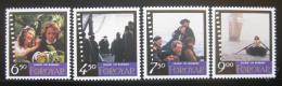 Poštové známky Faerské ostrovy 1997 Film Barbara Mi# 322-25