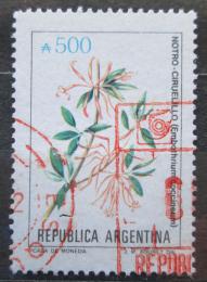 Poštová známka Argentína 1989 Embothrium coccineum Mi# 1983