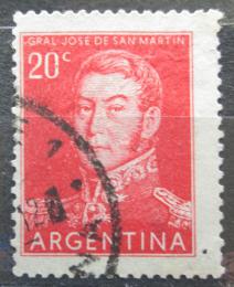 Poštová známka Argentína 1954 Generál Jose de San Martín Mi# 620 II