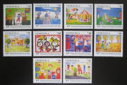Poštové známky Venezuela 1991 Dìtské kresby Mi# 2685-94 Kat 12€