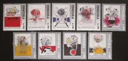 Poštové známky Venezuela 1997 Umenie Kat 13.50€