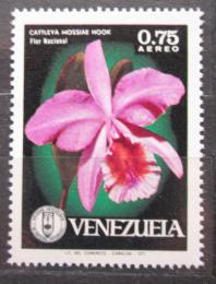 Poštová známka Venezuela 1971 Cattleya mossiae, orchidej Mi# 1881