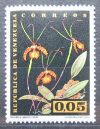 Poštová známka Venezuela 1962 Oncidium papilio, orchidej Mi# 1433