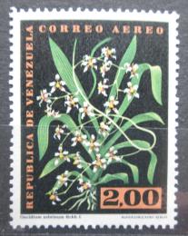 Poštová známka Venezuela 1962 Oncidium zebrinum, orchidej Mi# 1450