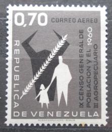 Poštová známka Venezuela 1961 Sèítání lidu Mi# 1403