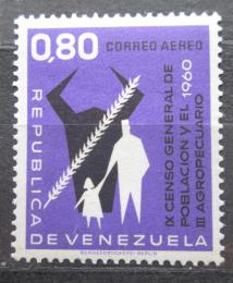 Poštová známka Venezuela 1961 Sèítání lidu Mi# 1405