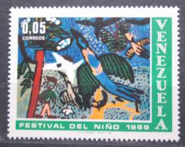 Poštová známka Venezuela 1969 Dìtská kresba Mi# 1814