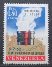 Poštová známka Venezuela 1964 Zpracování oceli Mi# 1542