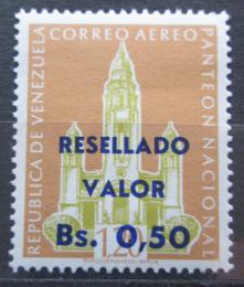 Poštová známka Venezuela 1965 Kostel pretlaè Mi# 1606