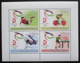 Poštové známky Guinea-Bissau 2008 LOH Peking Mi# 3688-91