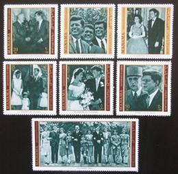 Poštové známky Manáma 1971 John F. Kennedy Mi# 800-06 Kat 6.50€