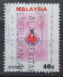 Poštová známka Malajsie 1986 Malajské hry Mi# 328 Kat 3€