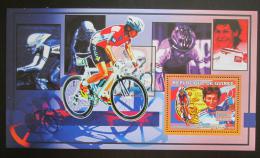 Poštová známka Guinea 2006 Cyklistika, J. Longo-Ciprelli DELUXE Mi# 4467 Block