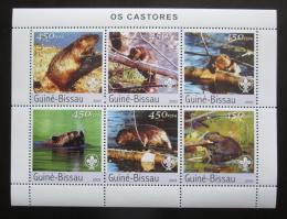 Poštové známky Guinea-Bissau 2003 Bobøi Mi# 2470-75 Kat 11€