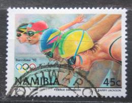 Poštová známka Namíbia 1992 LOH Barcelona, plavání Mi# 729