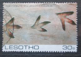 Poštová známka  Lesotho 1984 Otisky lesothosauruse Mi# 476