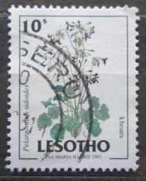 Poštová známka Lesotho 1998 Pelargonium sidoides Mi# 1425