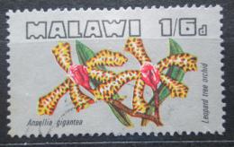 Potov znmka Malawi 1969 Ansellia gigantea, orchidej Mi# 112