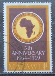 Potov znmka Malawi 1969 Africk rozvojov banka, 5. vroie Mi# 114 - zvi obrzok