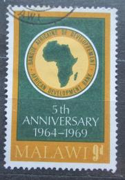 Potov znmka Malawi 1969 Africk rozvojov banka, 5. vroie Mi# 115 - zvi obrzok