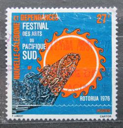 Poštová známka Nová Kaledónia 1976 Jihopacifický festival umenie Mi# 576