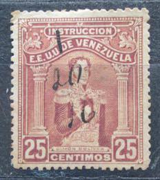 Poštová známka Venezuela 1914 Simón Bolívar, kolkovací Mi# 109