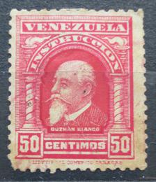 Poštová známka Venezuela 1911 Guzmán Blanco, kolkovací Mi# 101