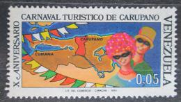 Poštová známka Venezuela 1974 Karneval v Carupano Mi# 1961