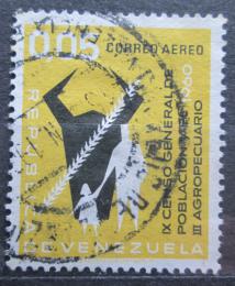 Poštová známka Venezuela 1961 Sèítání lidu Mi# 1392