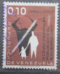 Poštová známka Venezuela 1961 Sèítání lidu Mi# 1393