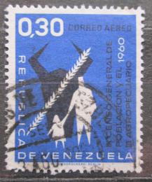 Poštová známka Venezuela 1961 Sèítání lidu Mi# 1397