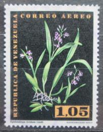 Poštová známka Venezuela 1962 Epidendrum lividum, orchidej Mi# 1448