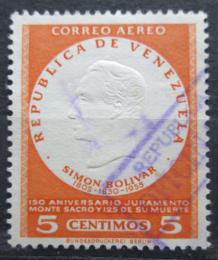 Poštová známka Venezuela 1957 Simón Bolívar Mi# 1190