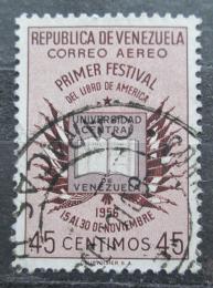 Poštová známka Venezuela 1957 Otevøená kniha Mi# 1155