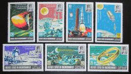 Poštové známky Aden Qu´aiti 1967 Prieskum vesmíru Mi# 115-21 Kat 8€