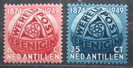 Poštové známky Holandské Antily 1948 UPU, 75. výroèie Mi# 4-5 Kat 10€