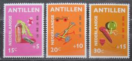 Potov znmky Holandsk Antily 1971 Hraky Mi# 236-38