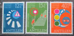 Potov znmky Holandsk Antily 1973 Dopravn pedpisy Mi# 263-65