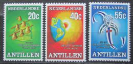 Potov znmky Holandsk Antily 1977 Vozovnictv Mi# 338-40