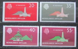 Poštové známky Holandské Antily 1977 Ostrovy Mi# 348-51 C Kat 7.90€