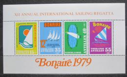 Potovn znmky Nizozemsk Antily 1979 Regata Bonaire Mi# Block 10