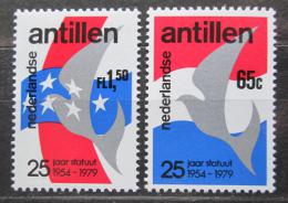 Potov znmky Holandsk Antily 1979 Svoboda Mi# 405-06