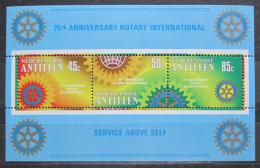 Poštové známky Holandské Antily 1980 Rotary Intl., 75. výroèie Mi# Block 12