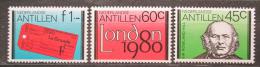 Potov znmky Holandsk Antily 1980 Rowland Hill Mi# 419-21